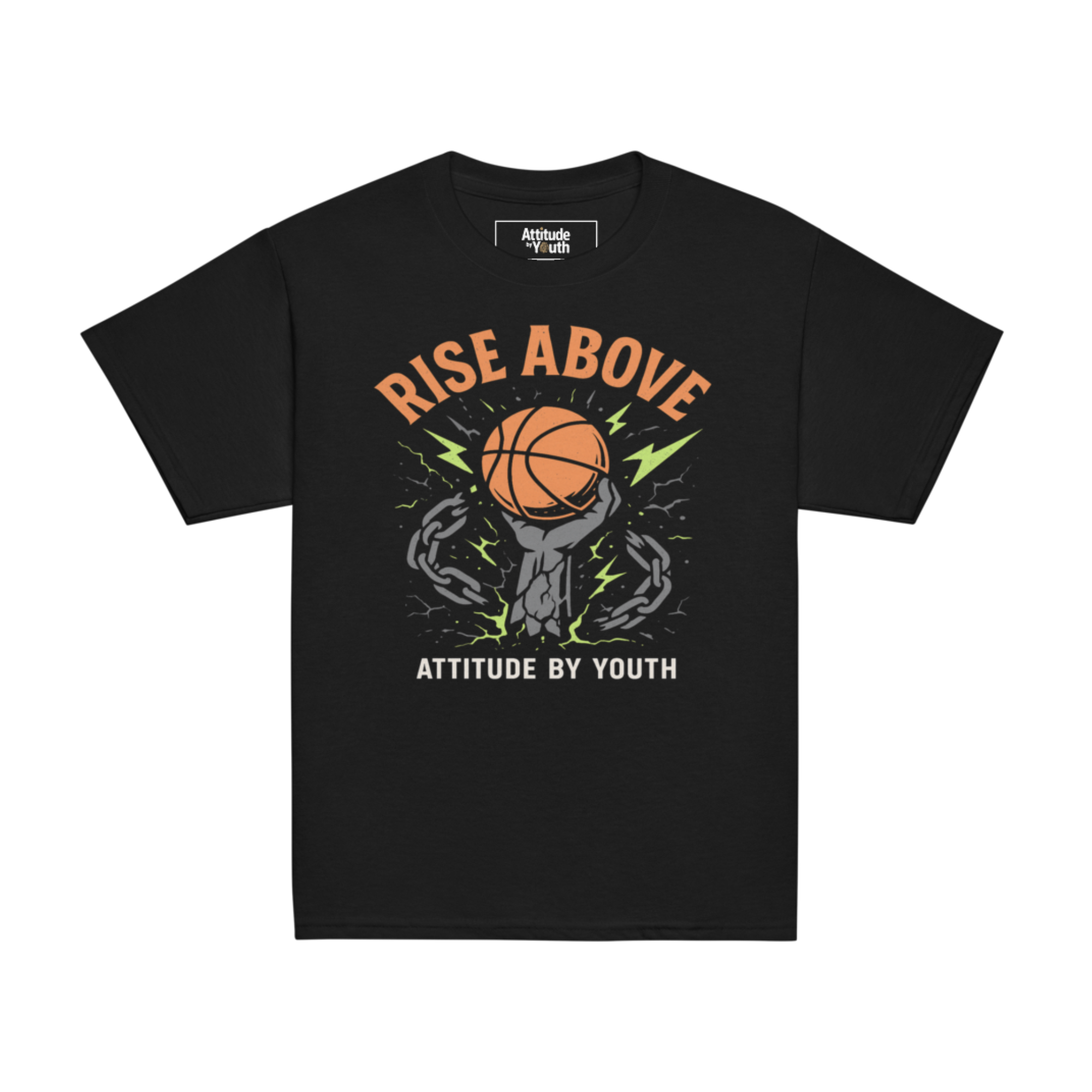 “Rise Above” Youth Tee – Built for the Breakthrough