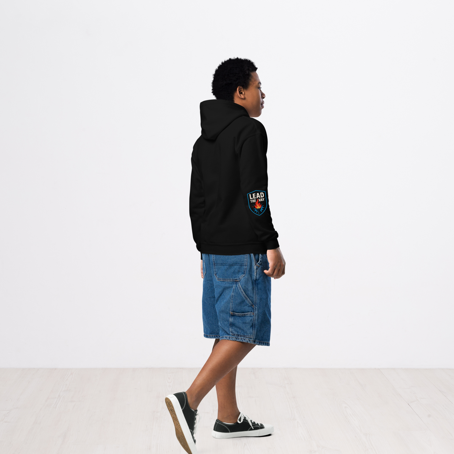 “Young & Fearless” Boys Hoodie – Built to Lead. Unafraid to Stand Out.