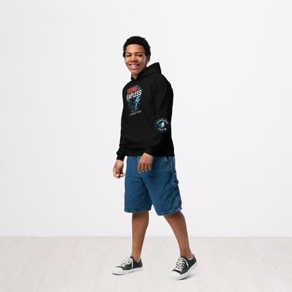 “Young & Fearless” Boys Hoodie – Built to Lead. Unafraid to Stand Out.