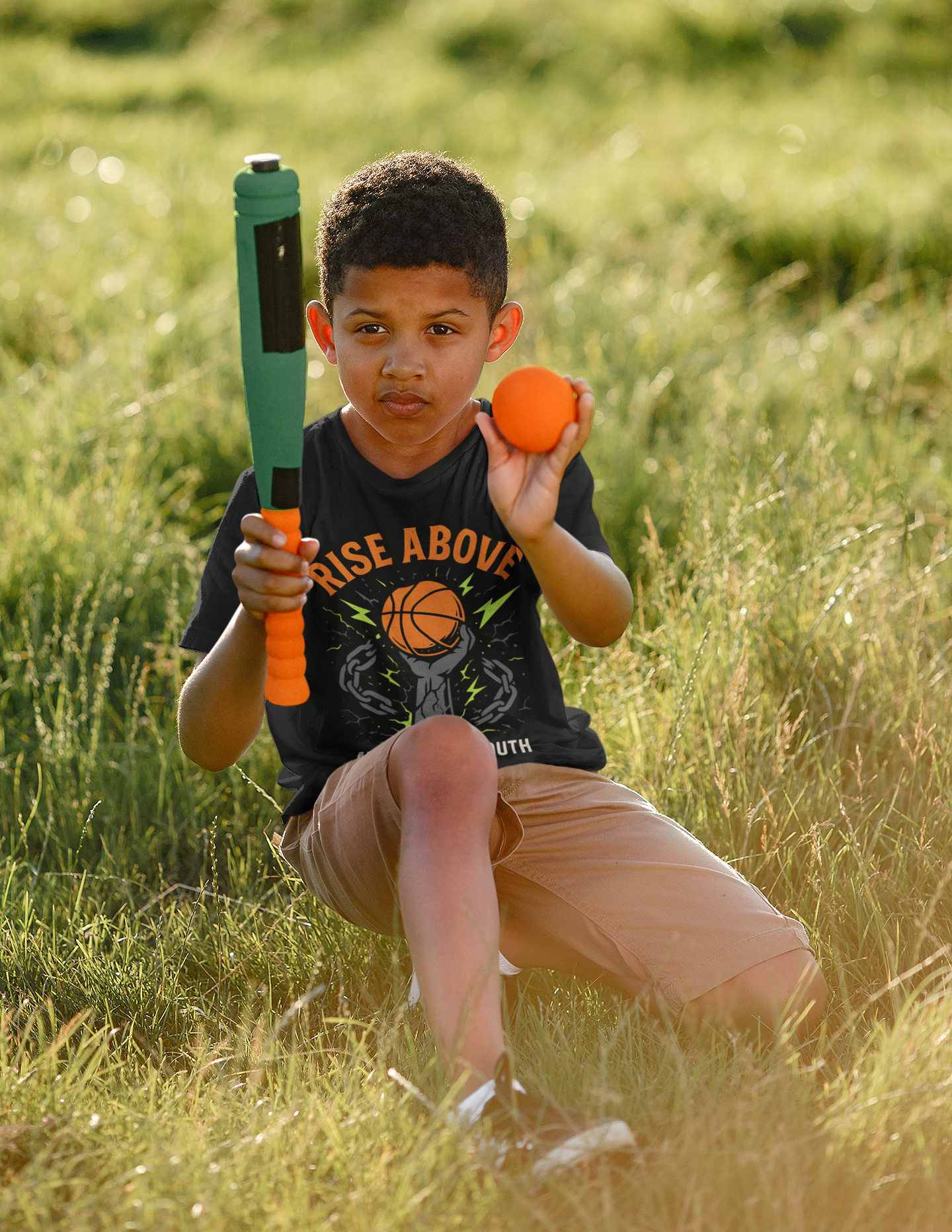 “Rise Above” Youth Tee – Built for the Breakthrough