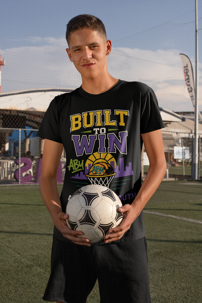 “Built to Win” Youth Tee – Confidence They Can Wear